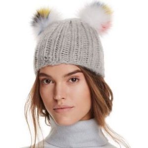 Eugenia Kim double pom pom hat